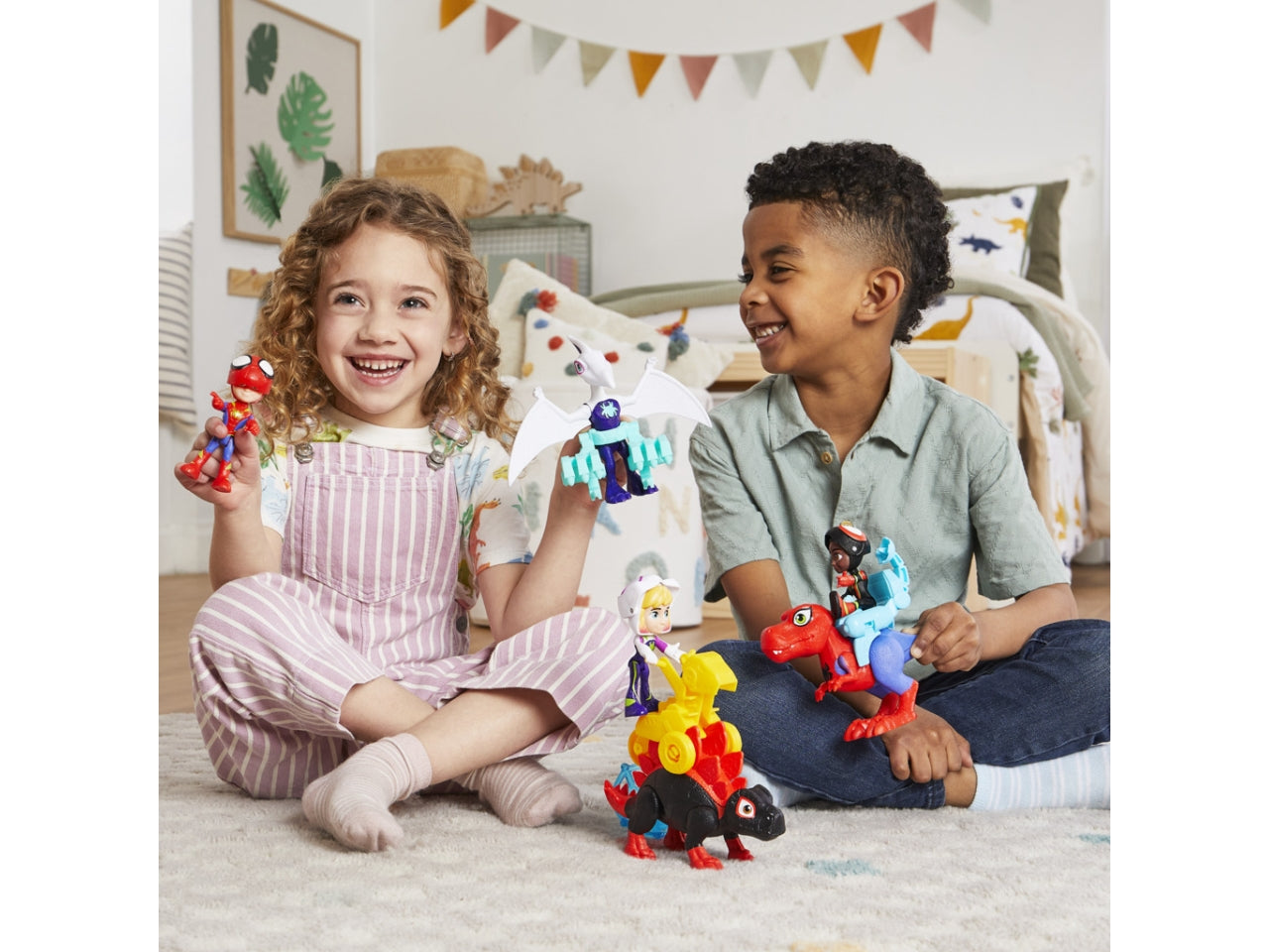 Set Spidey Dino con Personaggio Marvel e Accessori: Spidey e I Suoi Fantastici Amici per Bambini 3+ | Dimensioni 6,7x25,4x20 - Hasbro