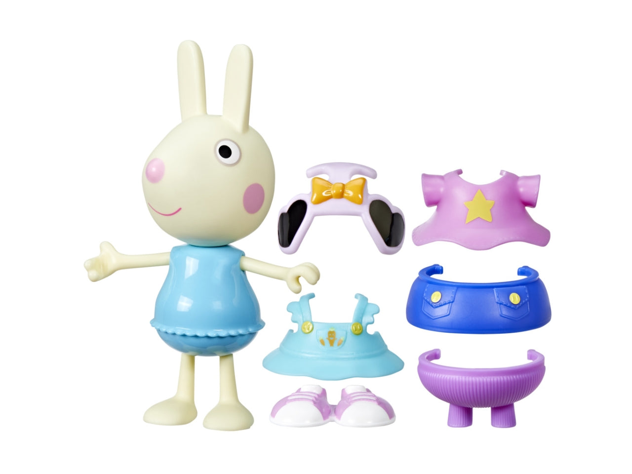 Personaggio Peppa Pig Dress-Up Peppa & Friends: Set Peppa Pig per Bambini 3+ | Dimensioni 6,66x20,32x22,38 - Hasbro