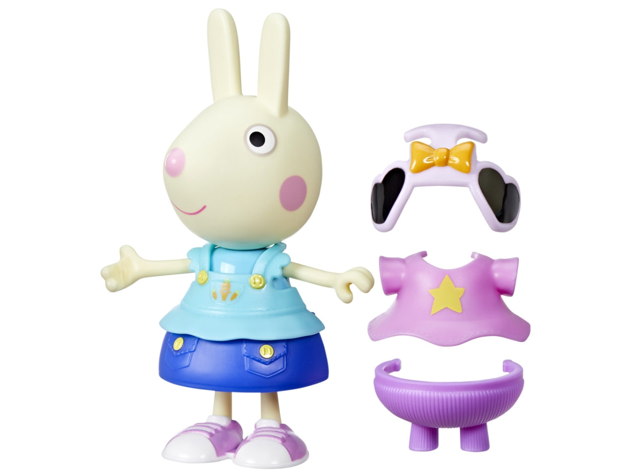 Personaggio Peppa Pig Dress-Up Peppa & Friends: Set Peppa Pig per Bambini 3+ | Dimensioni 6,66x20,32x22,38 - Hasbro