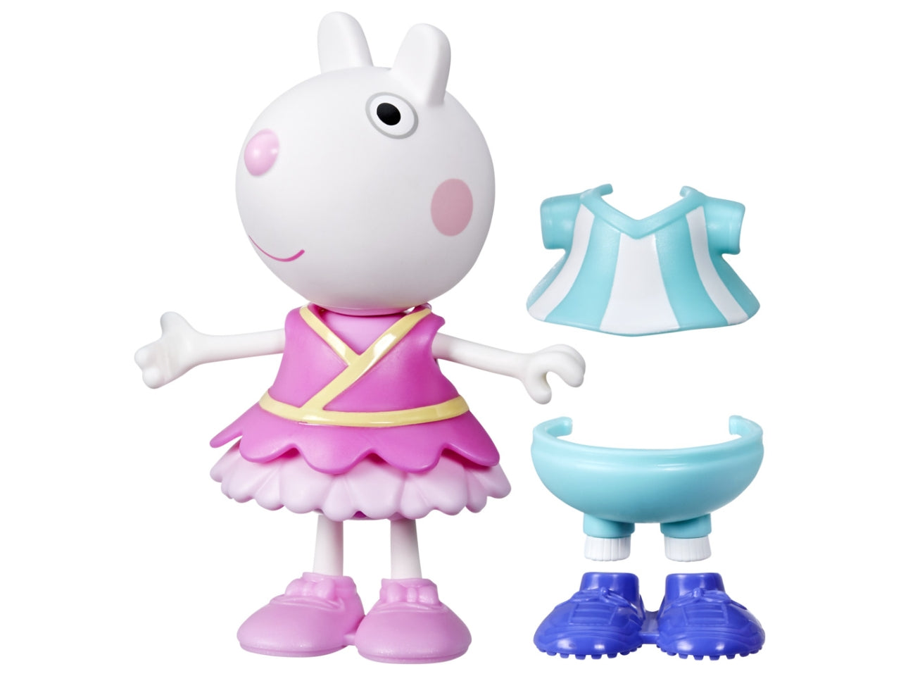 Personaggio Peppa Pig Dress-Up Peppa & Friends: Set Peppa Pig per Bambini 3+ | Dimensioni 6,66x20,32x22,38 - Hasbro