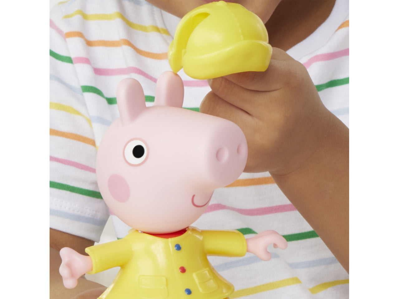 Personaggio Peppa Pig Dress-Up Peppa & Friends: Set Peppa Pig per Bambini 3+ | Dimensioni 6,66x20,32x22,38 - Hasbro