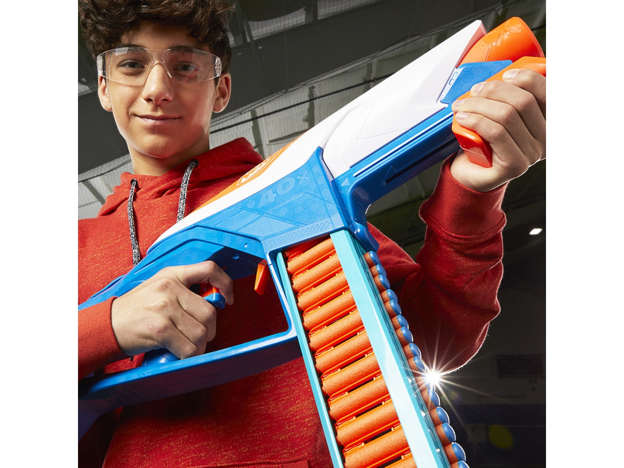 Nerf N-series Infinite 80 Proiettili, Mitraglietta Giocattolo per bambini 8 +