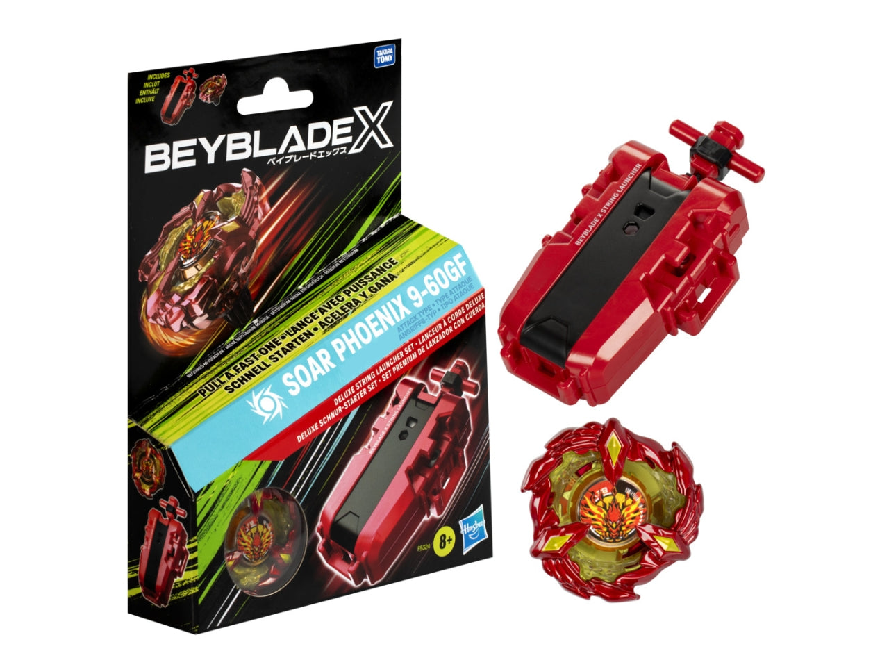 Bey Blade Deluxe Launcher e Trottola: Lanciatore per Bambini 8+ | Dimensioni 4,9213x14,605x20 - Hasbro