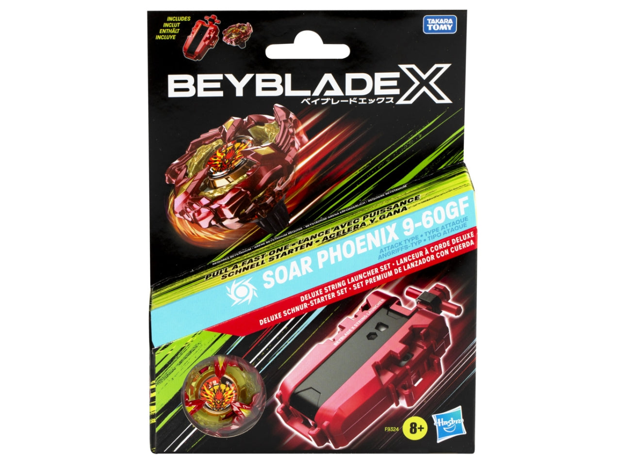 Bey Blade Deluxe Launcher e Trottola: Lanciatore per Bambini 8+ | Dimensioni 4,9213x14,605x20 - Hasbro