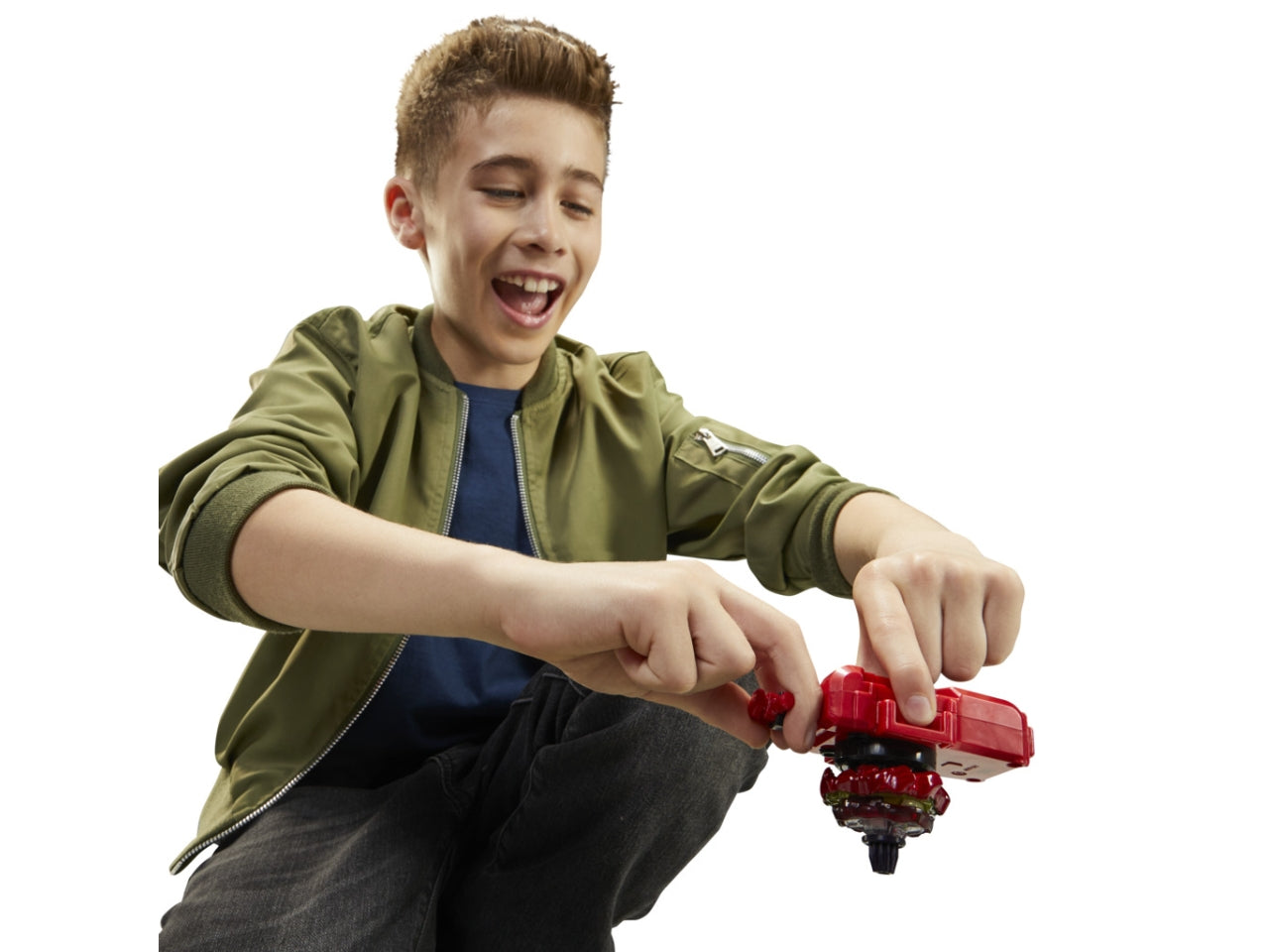 Bey Blade Deluxe Launcher e Trottola: Lanciatore per Bambini 8+ | Dimensioni 4,9213x14,605x20 - Hasbro