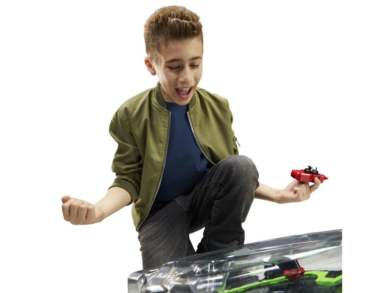 Bey Blade Deluxe Launcher e Trottola: Lanciatore per Bambini 8+ | Dimensioni 4,9213x14,605x20 - Hasbro