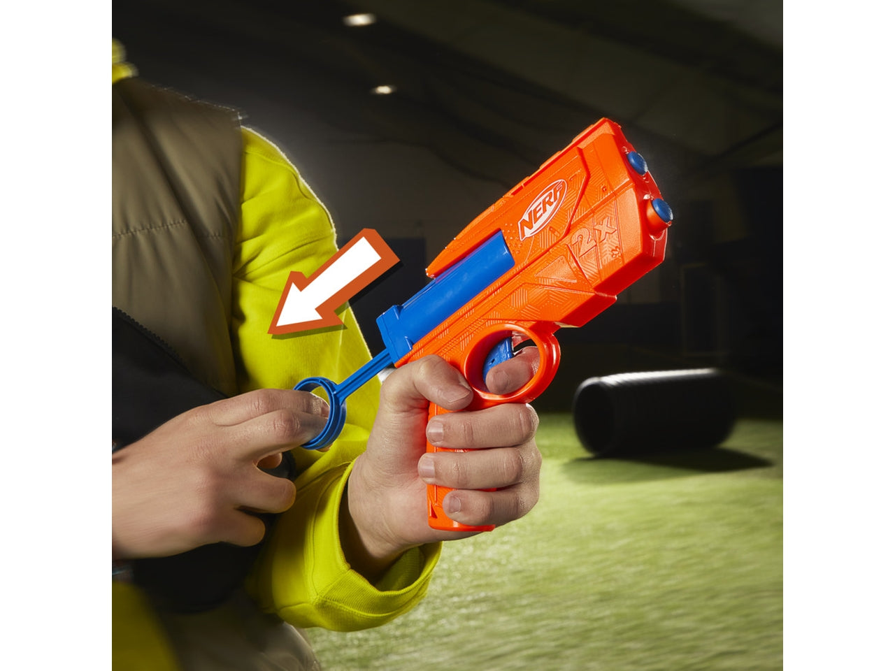 Nerf N-series Ward 2 Proiettili, Pistola giocattolo per bambini - Hasbro