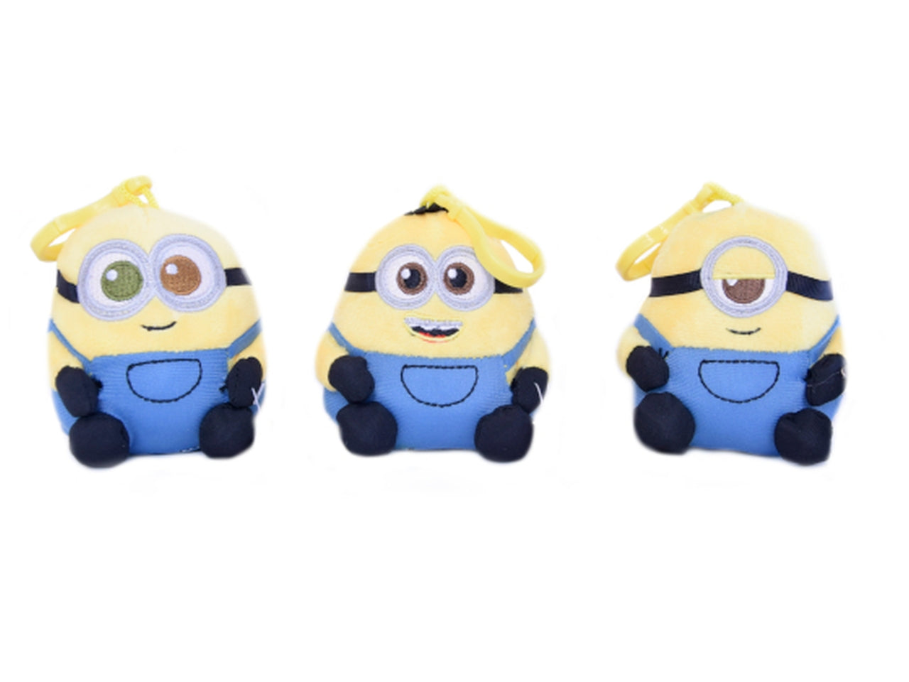 Minions squashy portachiavi peluche 10cm