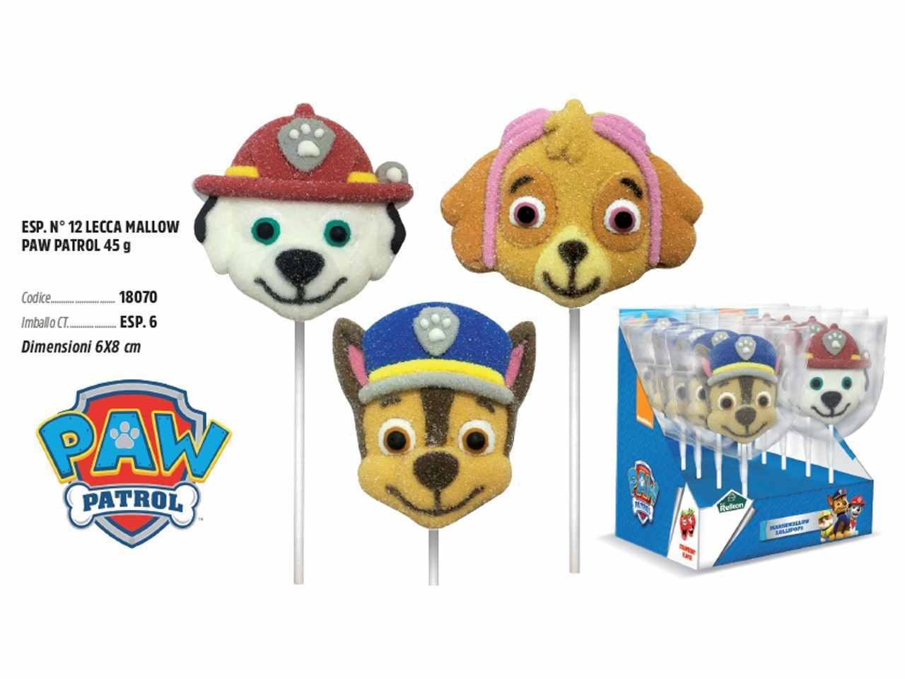 Paw patrol lecca mallow 45gr