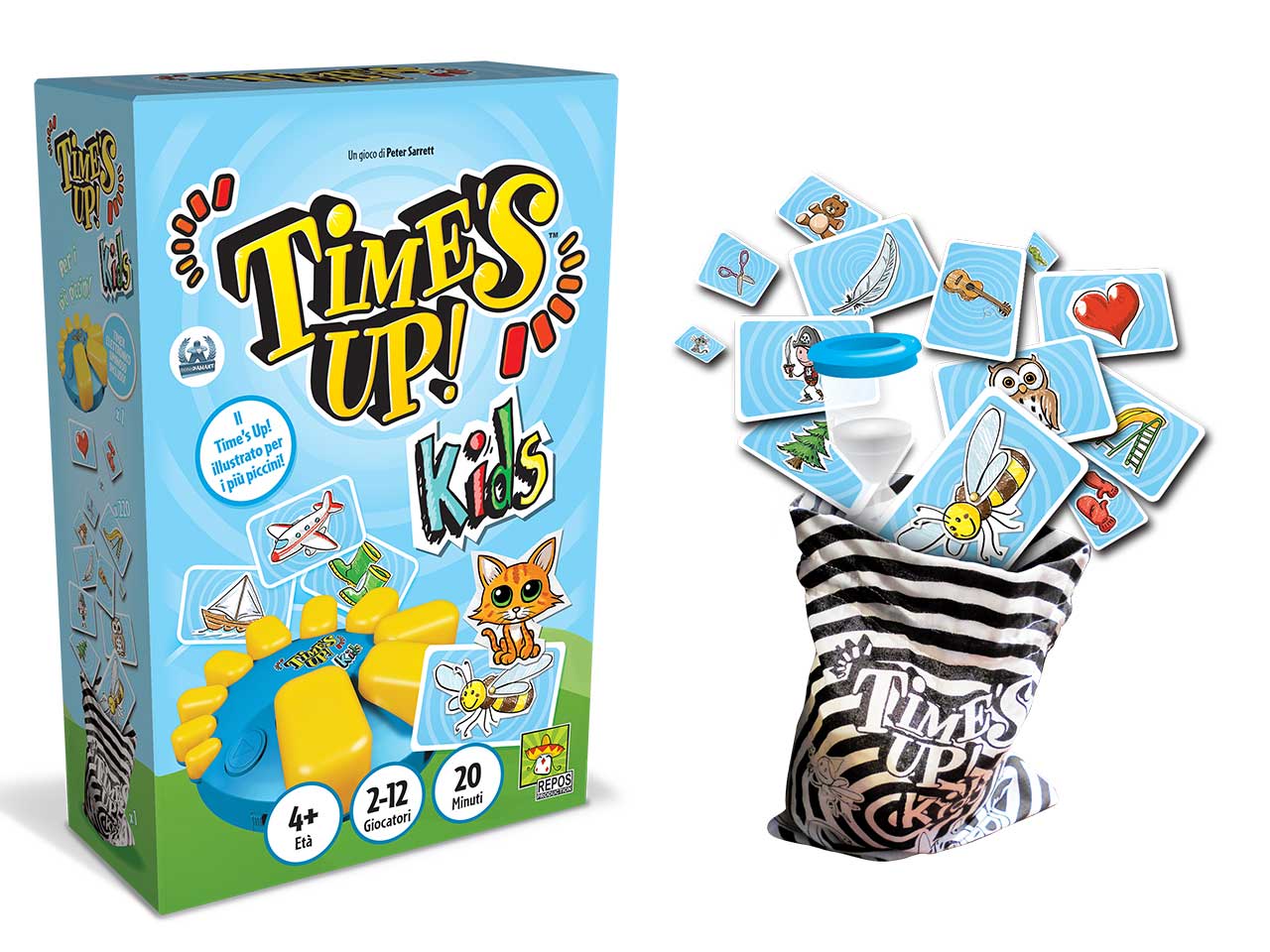 Time's Up Big Box Kids: Gioco da Tavolo per Bambini, per 2-12 Partecipanti, Dai 4 Anni in su, Versione Italiana - Asmodee