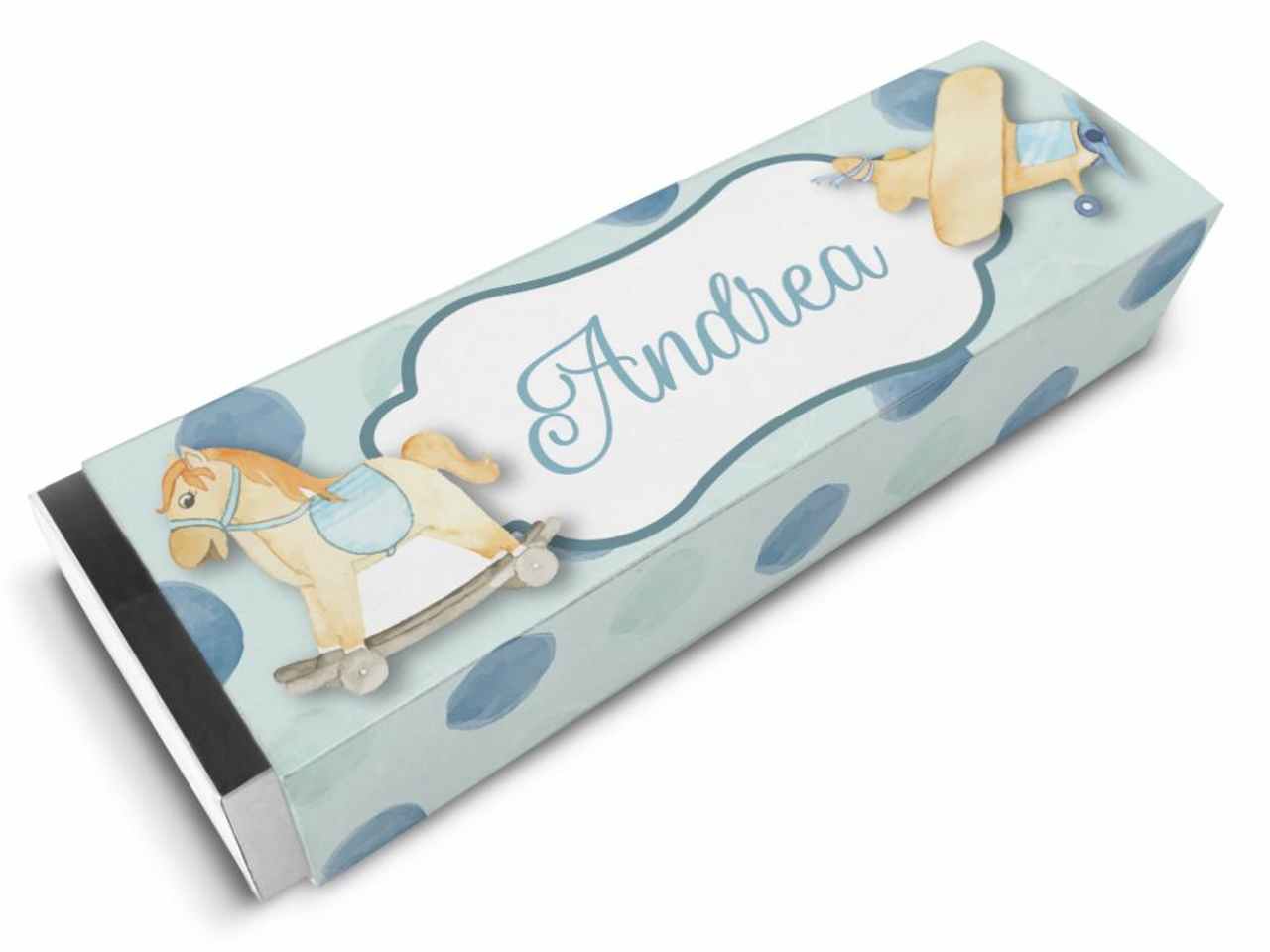 Scatola rett.15x4cm nascita fer2004