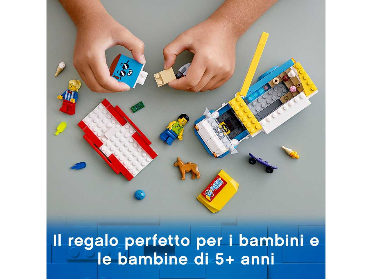 Lego city furgone dei gelati.