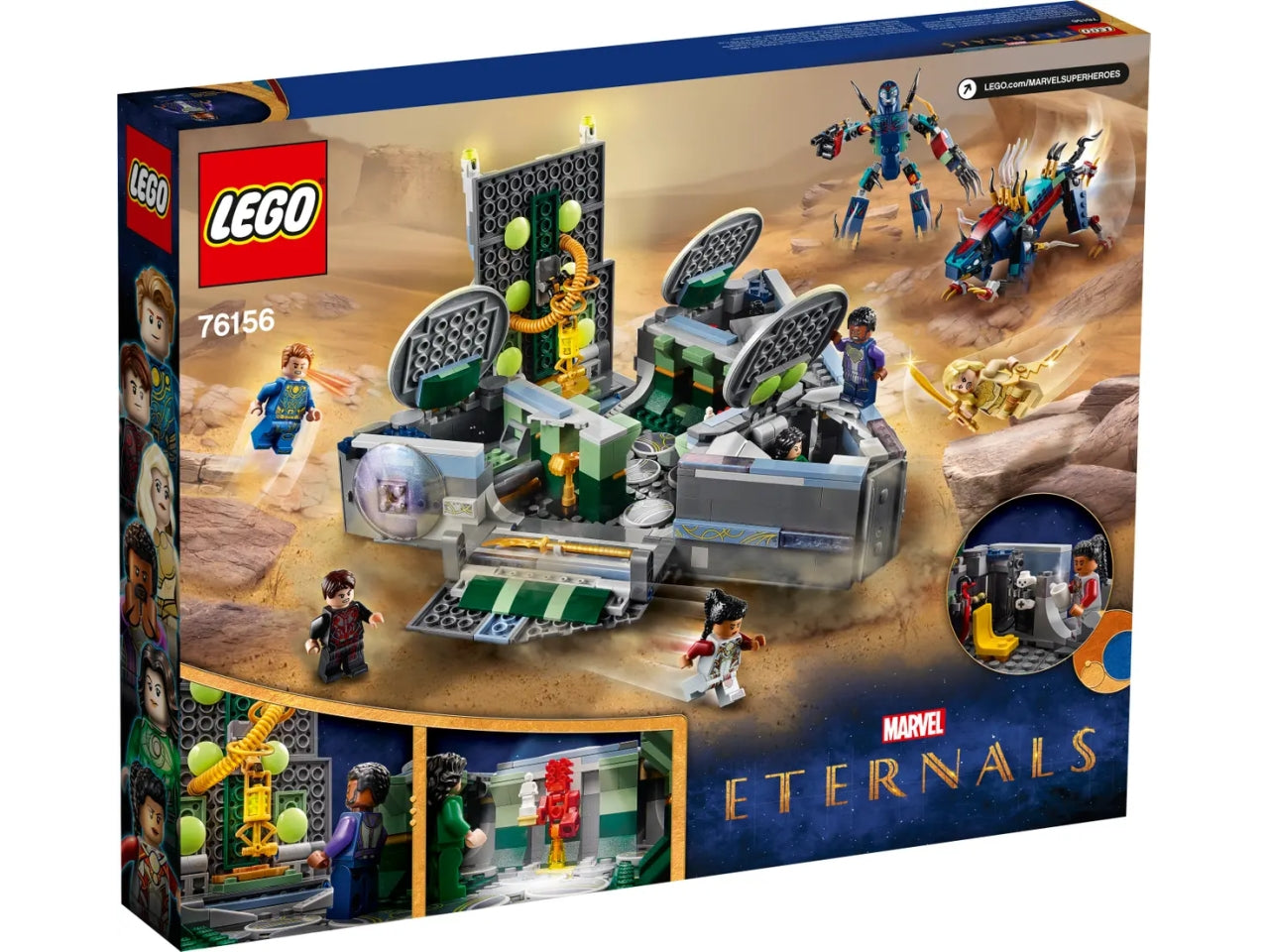 Lego marvel l'ascesa di domo 76156