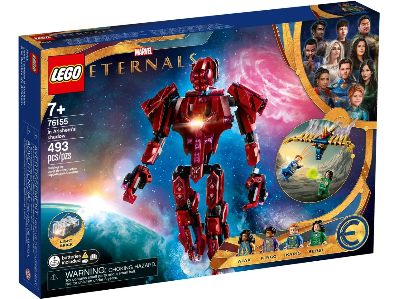 Lego marvel all'ombra di arishem 76155