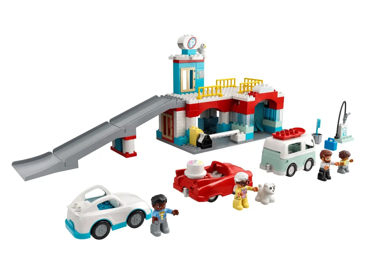 Lego duplo autorimessa e autolav.10948