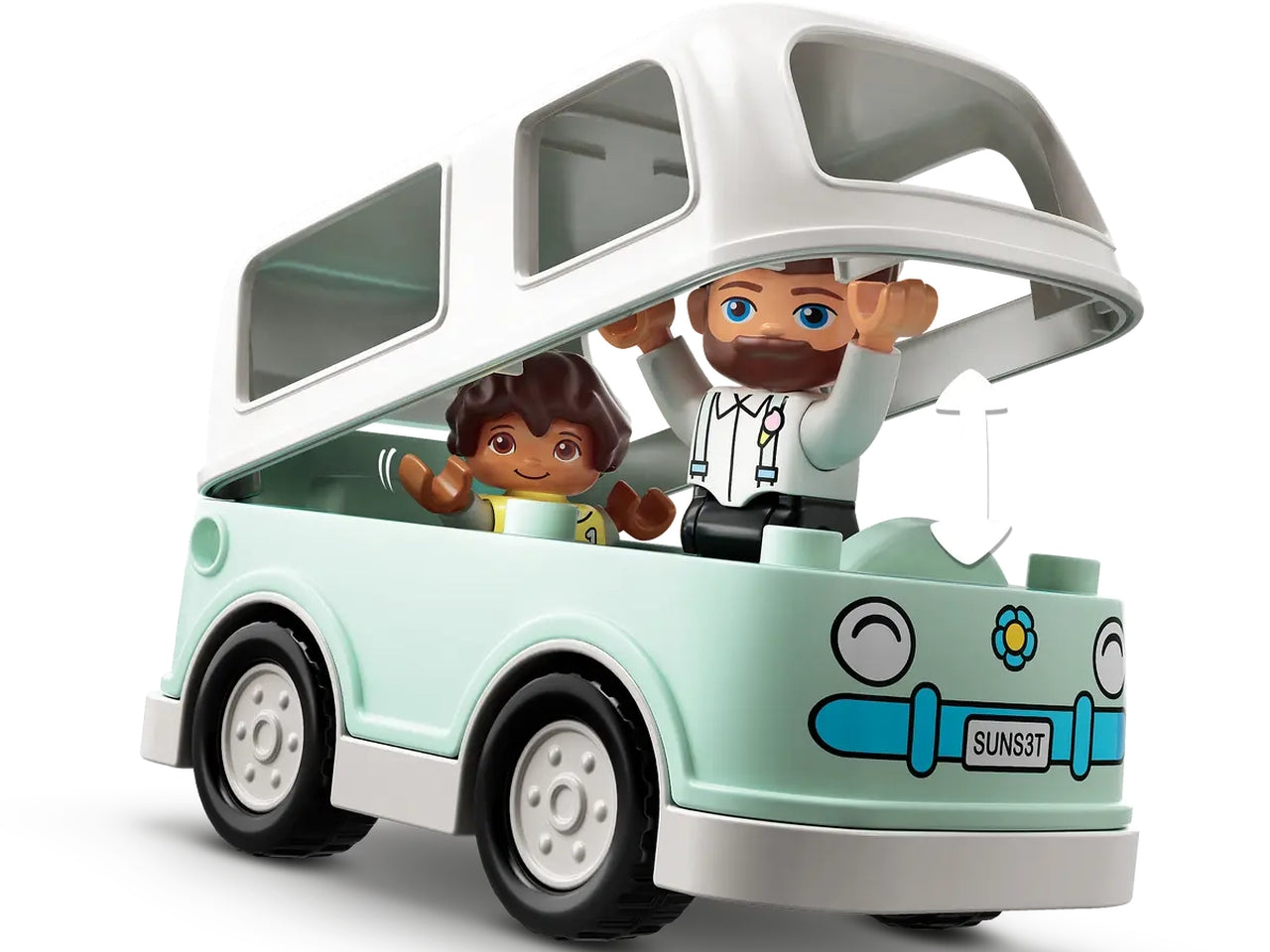 Lego duplo autorimessa e autolav.10948