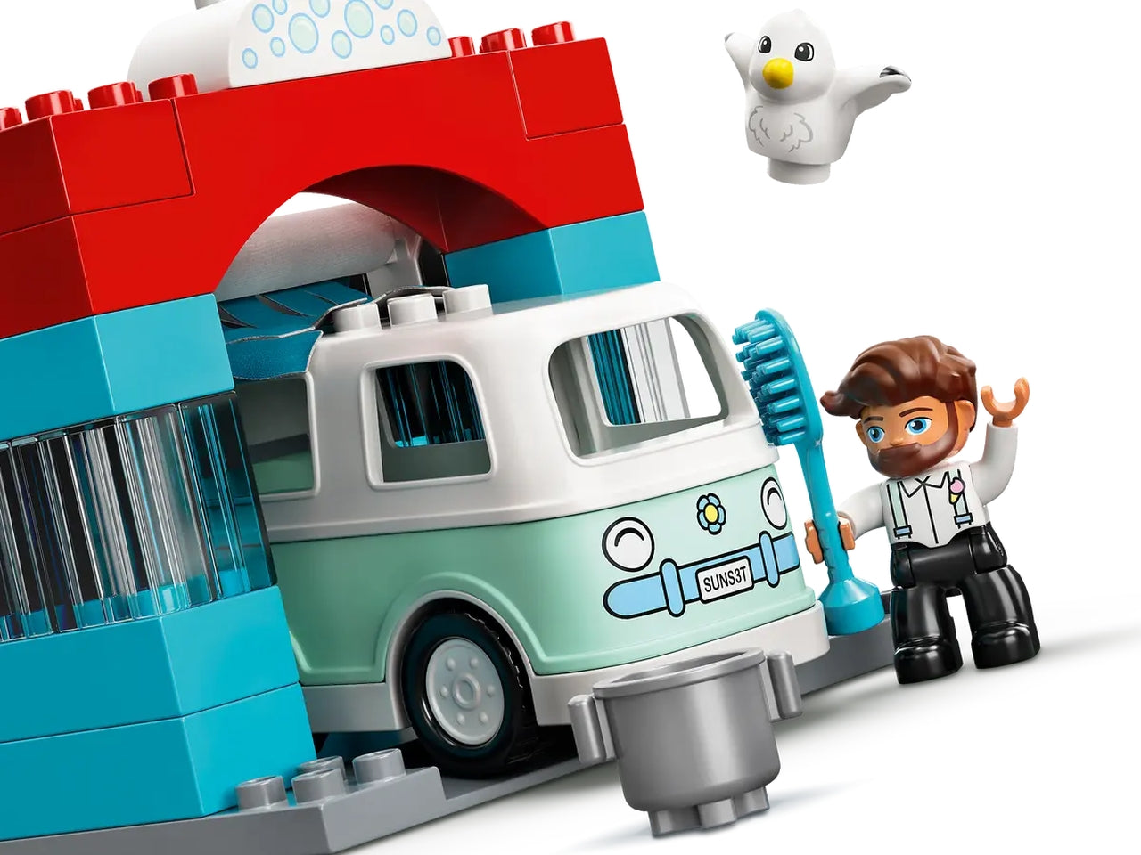 Lego duplo autorimessa e autolav.10948
