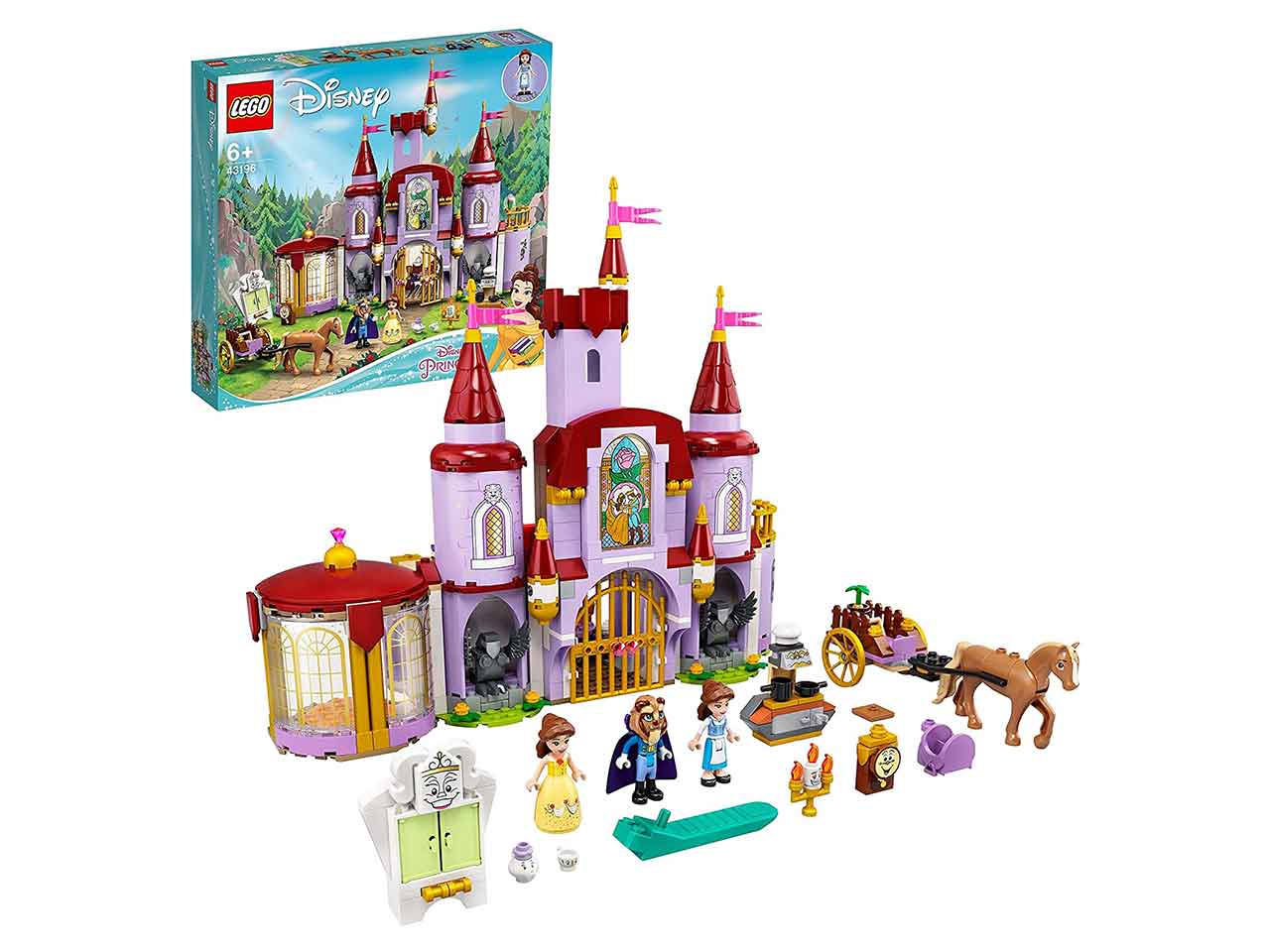 Lego disney cast.di belle e della bestia 43196$