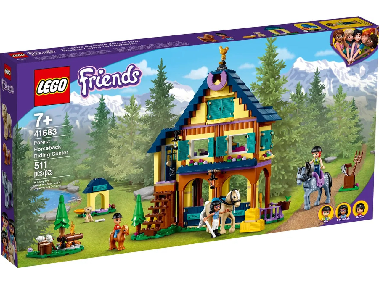 Lego friends il centro equestre 41683