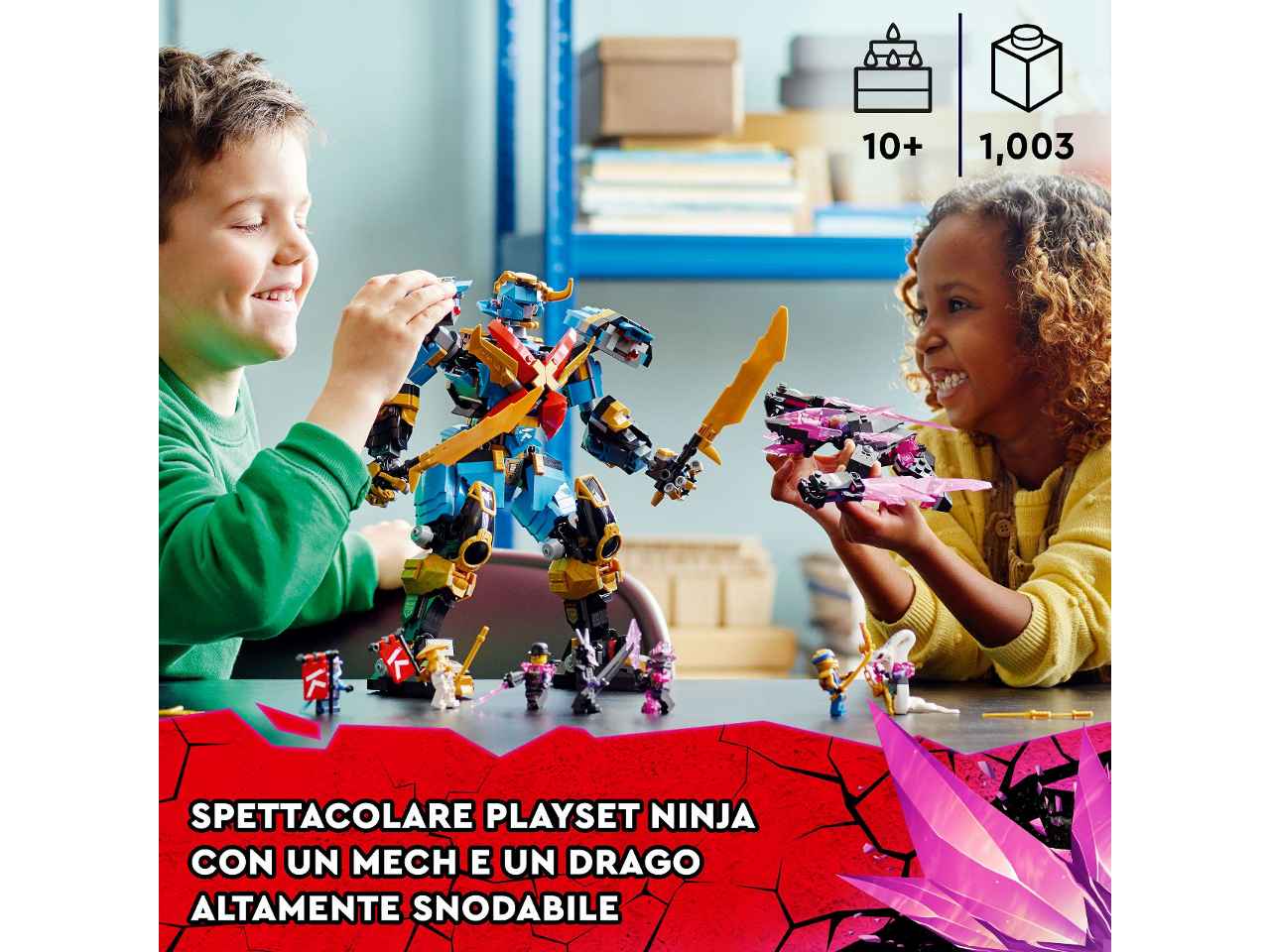 Lego ninjago mech samurai x di nya71775