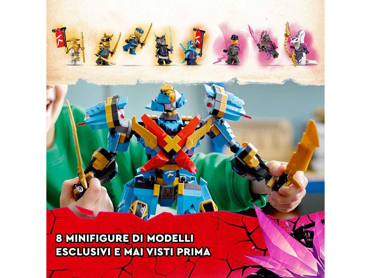 Lego ninjago mech samurai x di nya71775