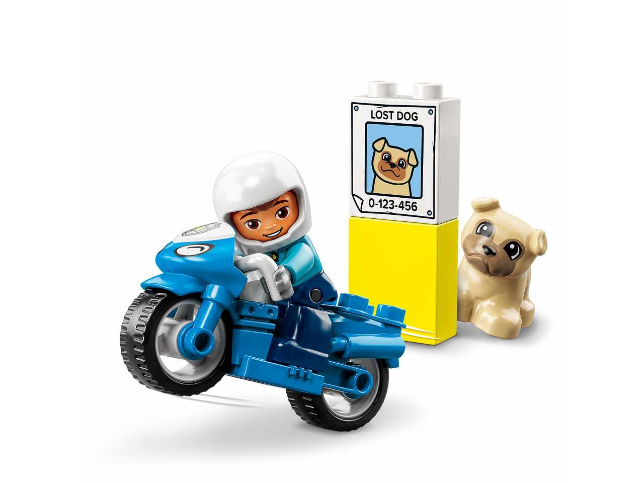 Lego Duplo Motocicletta Della Polizia 10967