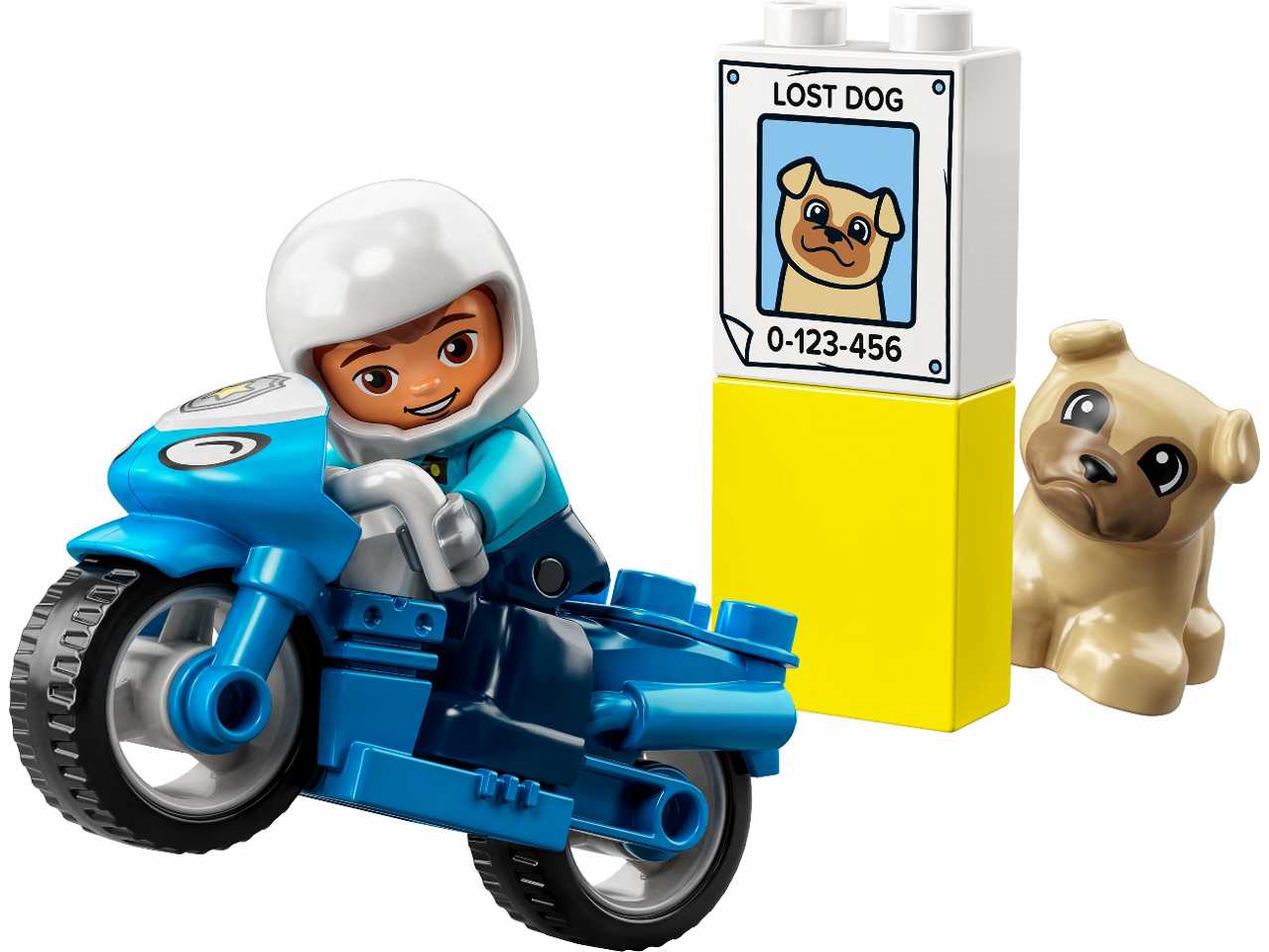 Lego Duplo Motocicletta Della Polizia 10967