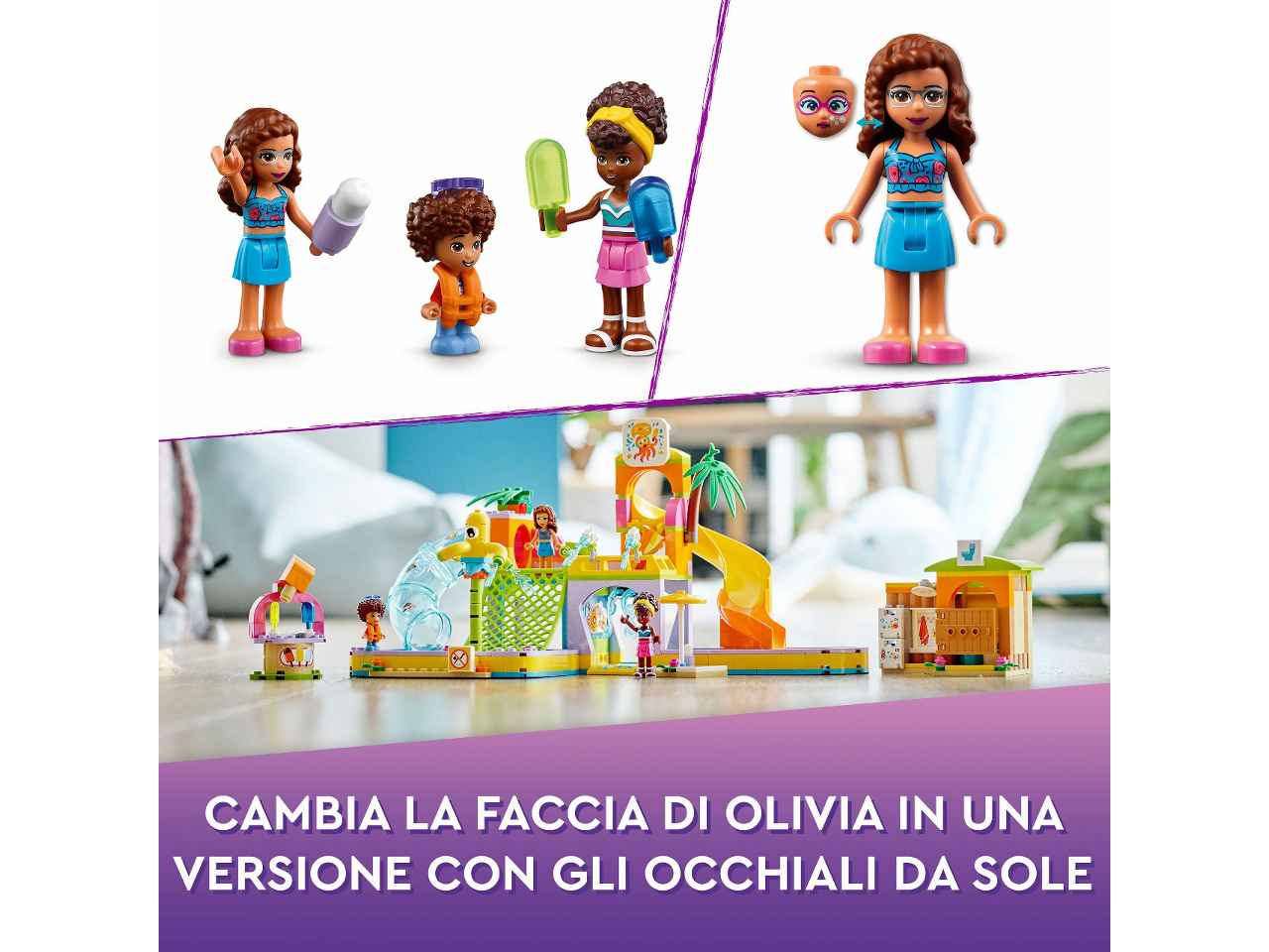 Lego friends parco acquatico 41720