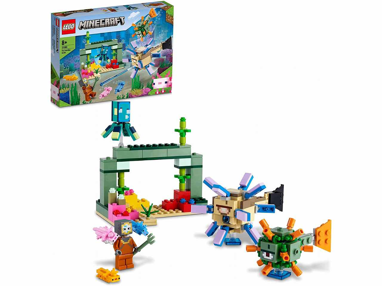 Lego minecraft la batt.del guardiano 21180