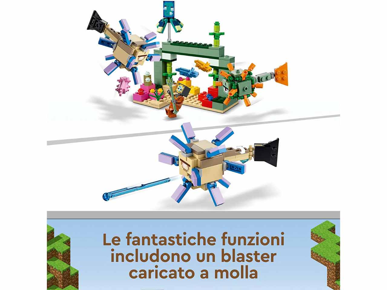 Lego minecraft la batt.del guardiano 21180