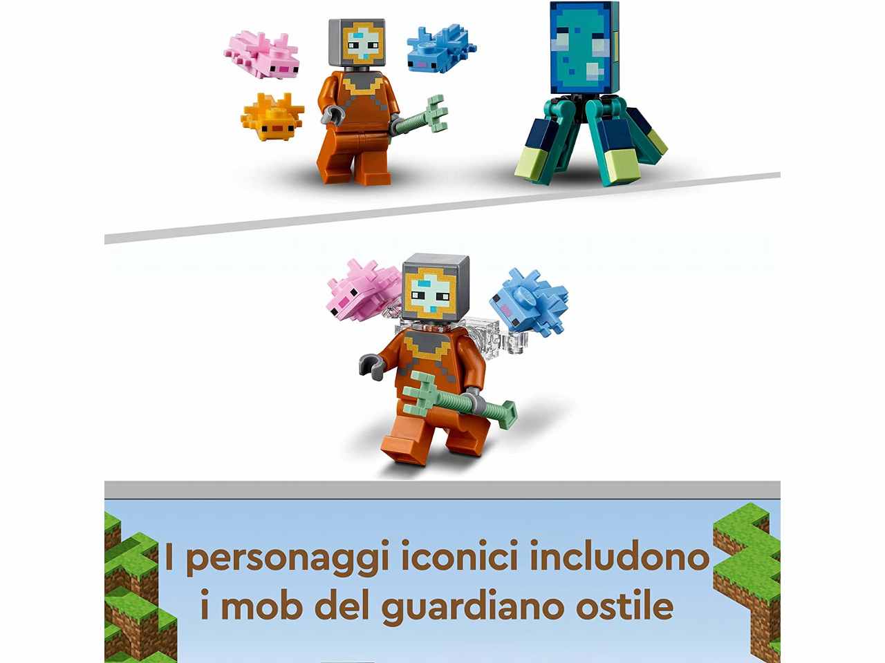 Lego minecraft la batt.del guardiano 21180