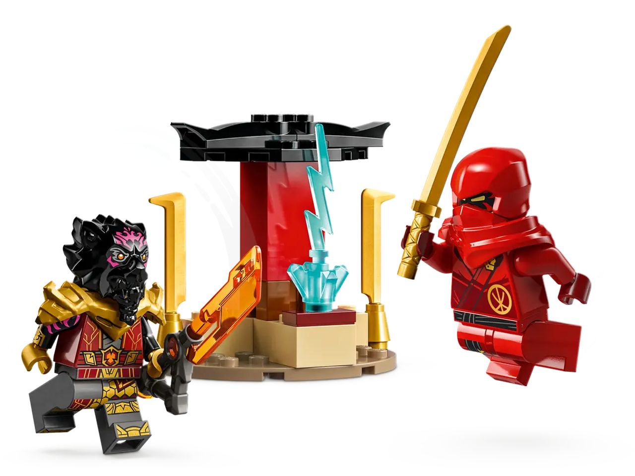 Lego Ninjago Battaglia su Auto e Moto di Kai e Ras 71789