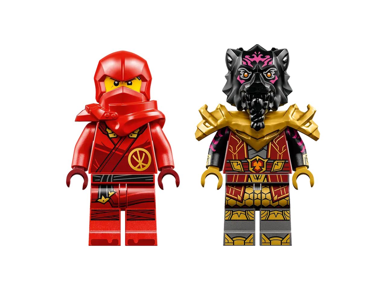 Lego Ninjago Battaglia su Auto e Moto di Kai e Ras 71789