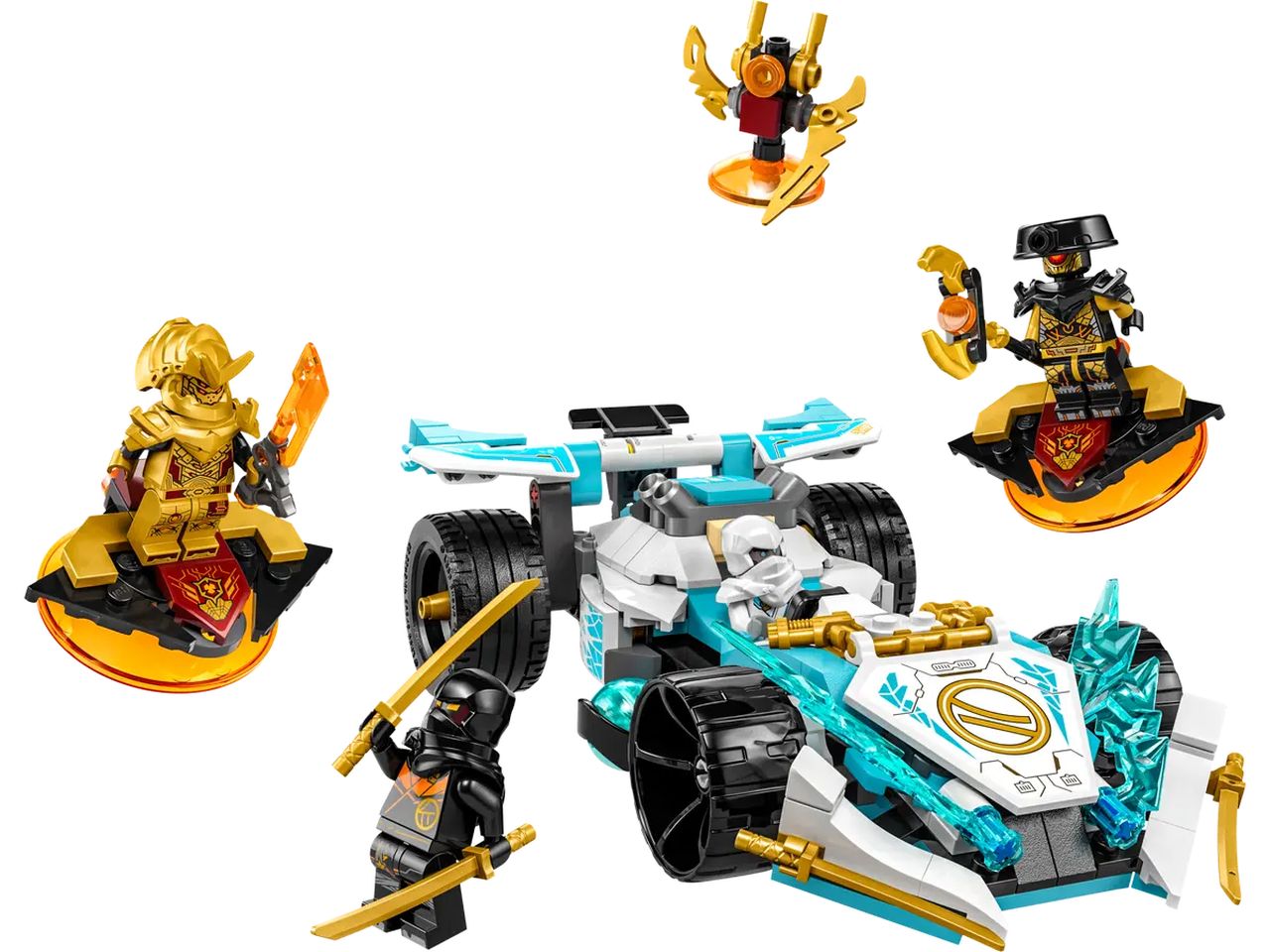 Lego Ninjago Auto da Corsa Spinjitzu Dragon Power 71791