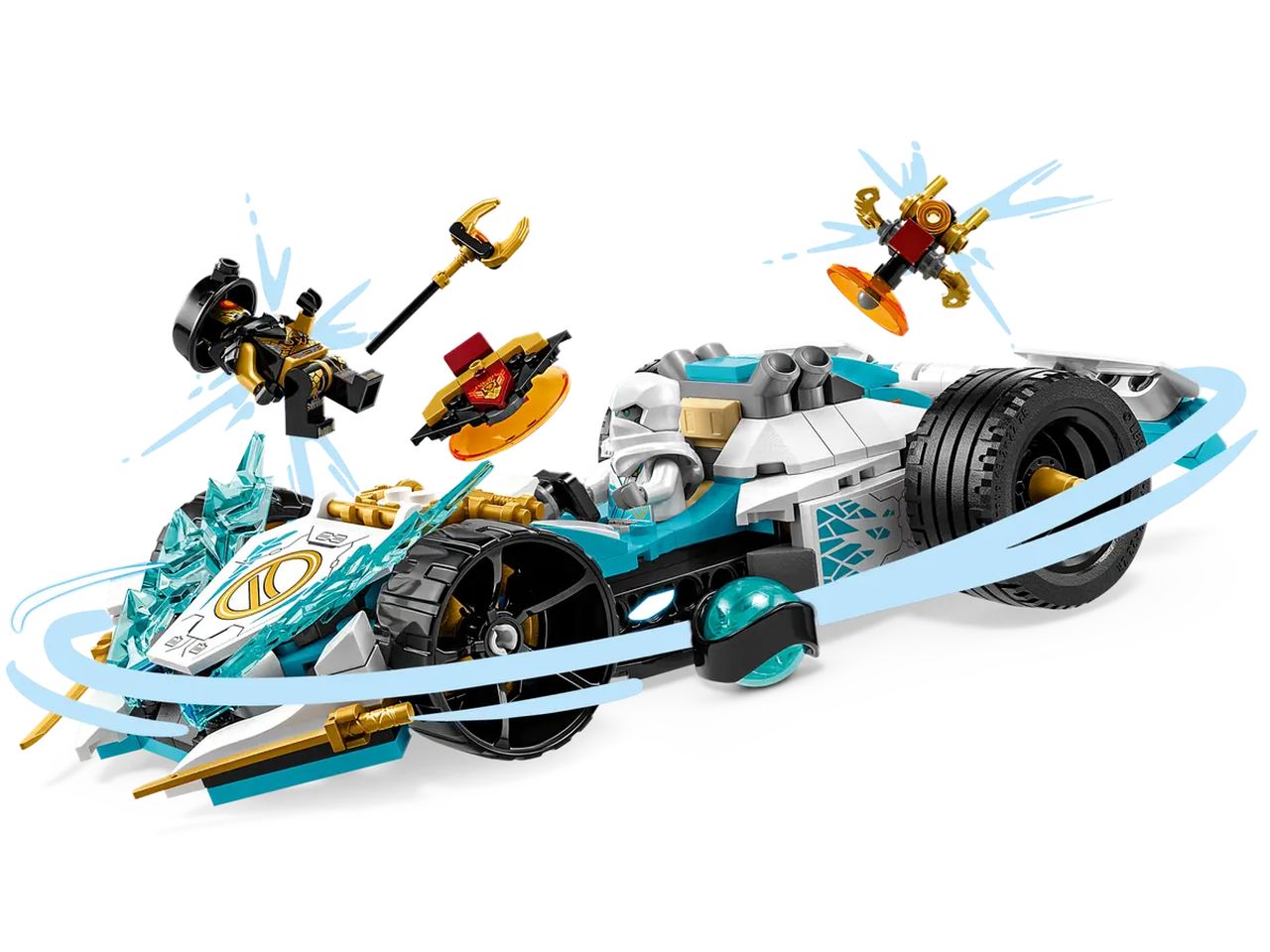 Lego Ninjago Auto da Corsa Spinjitzu Dragon Power 71791