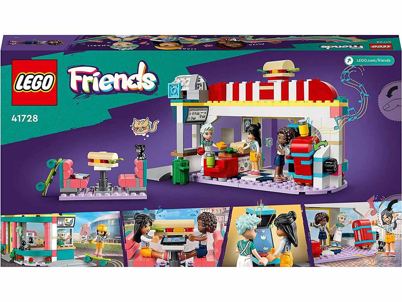 Lego Friends Ristorante nel Centro di Heartlake City 41728