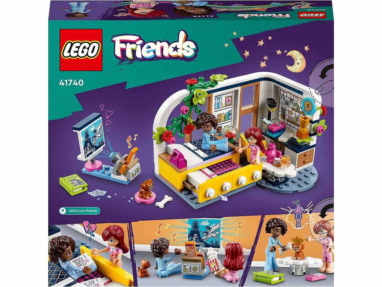 Lego Friends La Cameretta di Aliya 41740