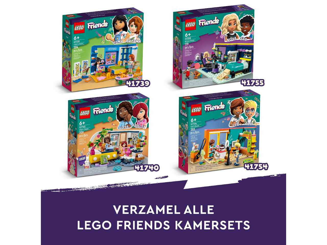 Lego Friends La Cameretta di Aliya 41740