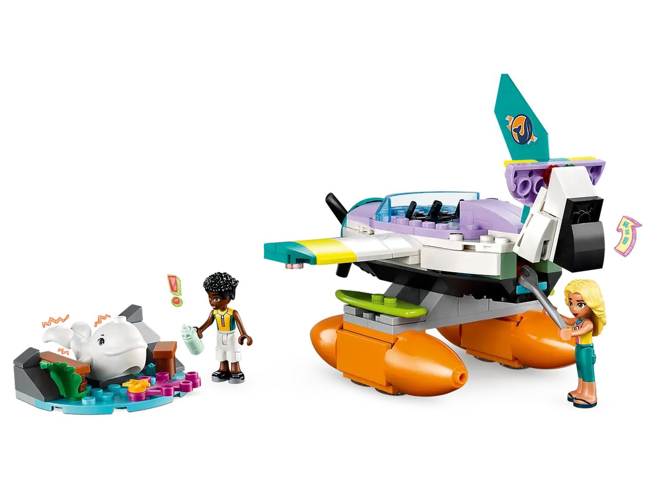 Lego friends idrovolante di salvataggio