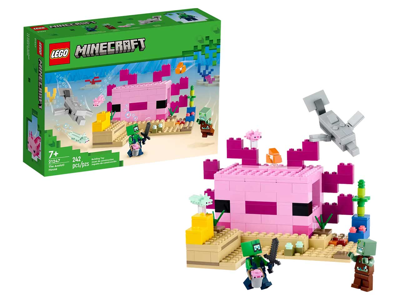 Lego Minecraft La Casa dellAxolotl 21247