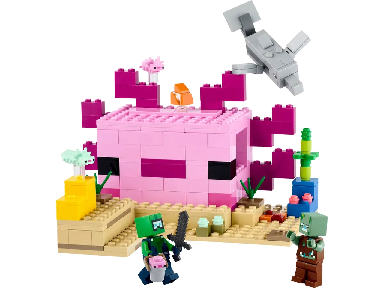 Lego Minecraft La Casa dellAxolotl 21247