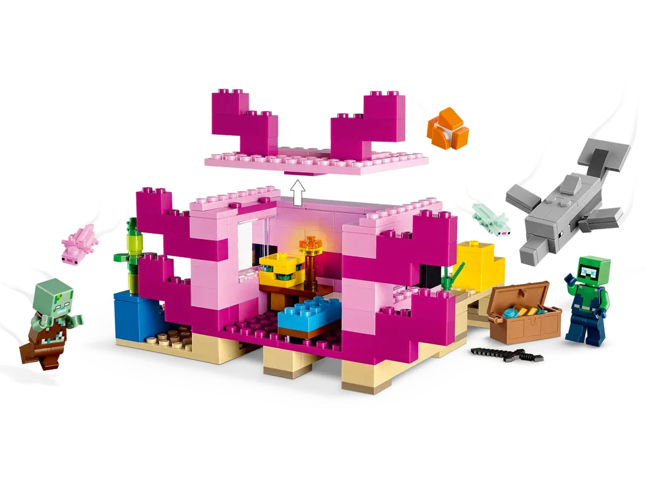 Lego Minecraft La Casa dellAxolotl 21247