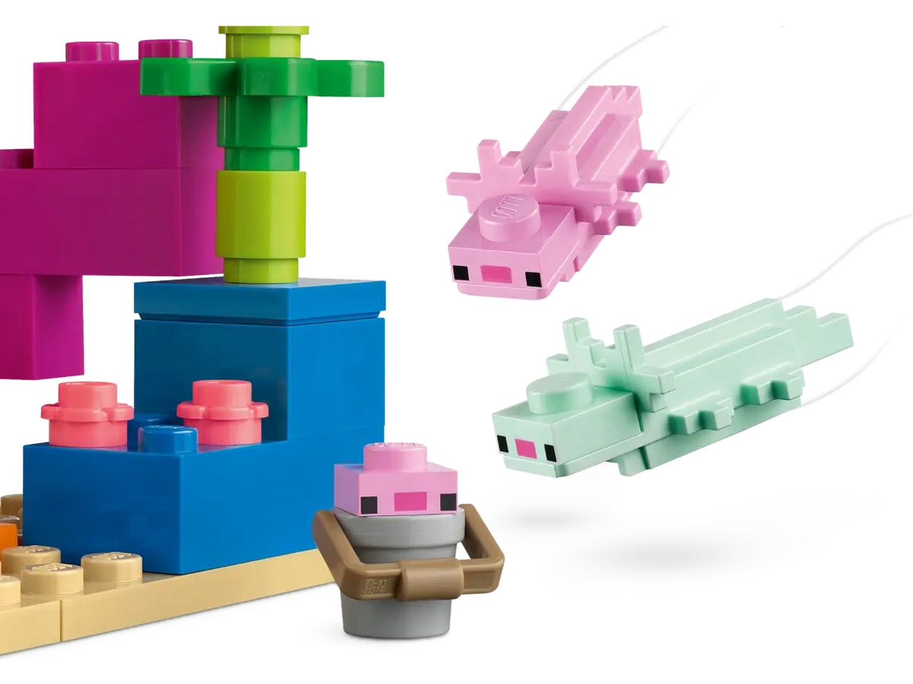 Lego Minecraft La Casa dellAxolotl 21247