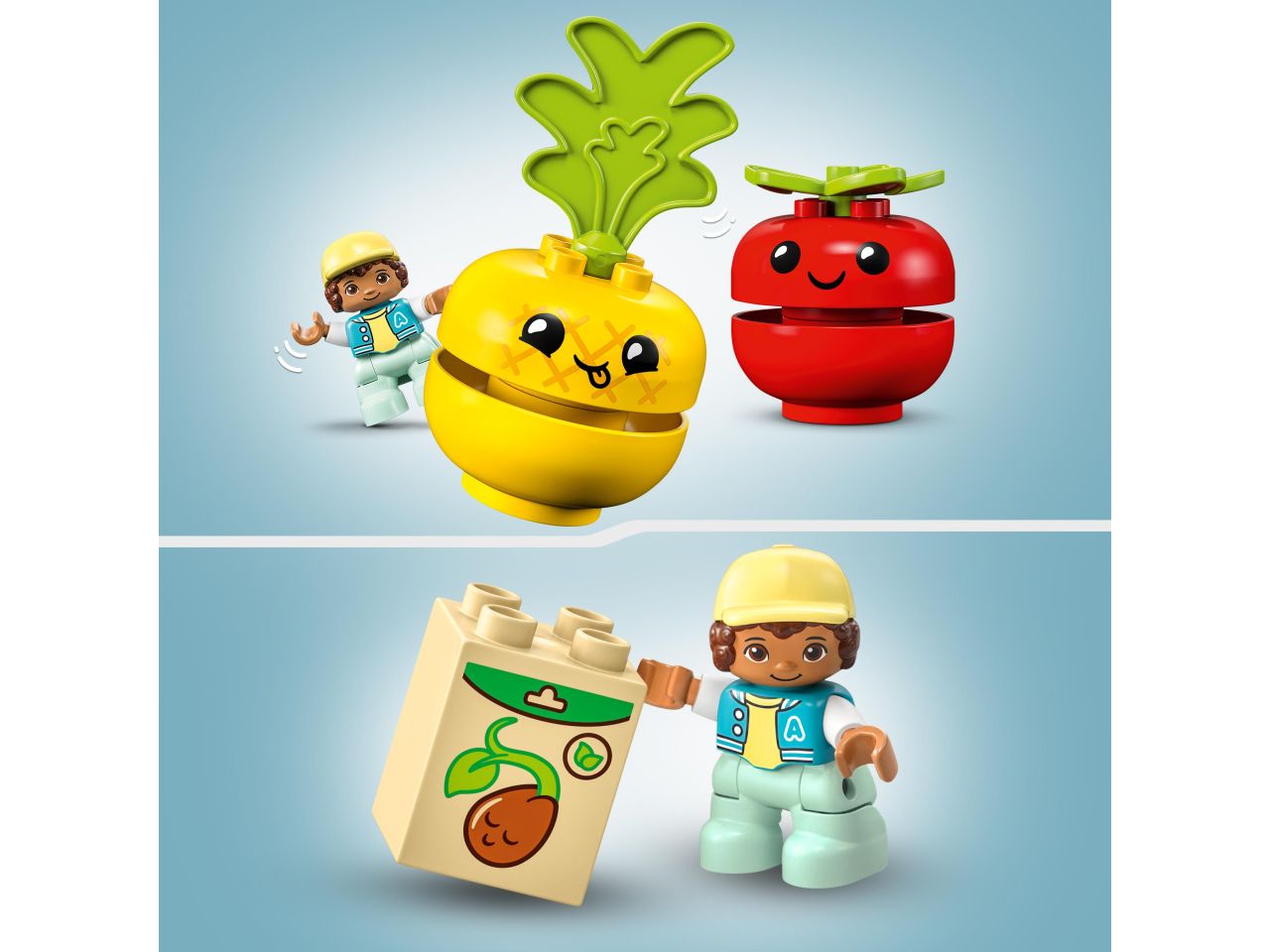 Lego Duplo My First Il Trattore di Frutta e Verdura 10982