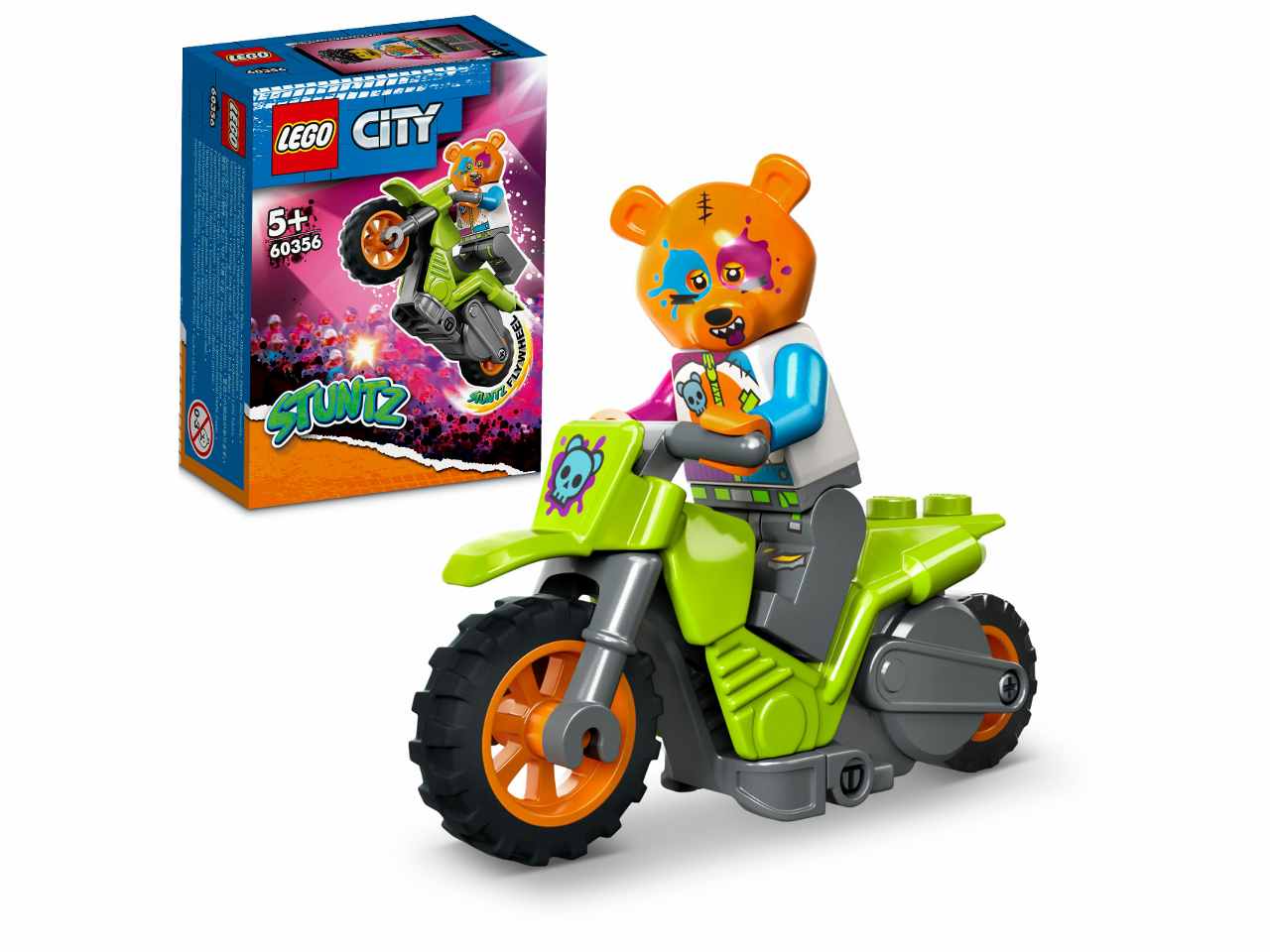 Lego city stuntz stunt bike orso