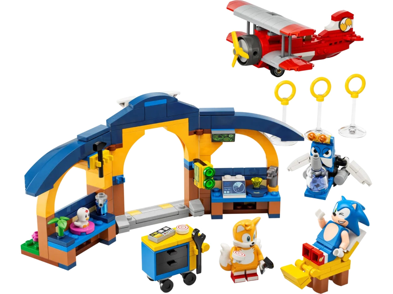 Lego Sonic the Hedgehog Laboratorio di Tails e Aereo Tornado 76991