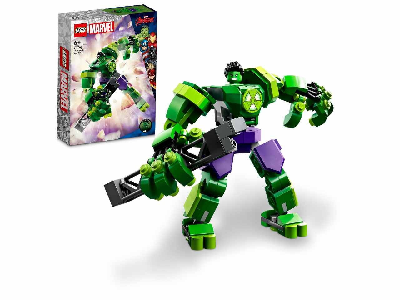 Lego Marvel Armatura Mech Hulk 76241