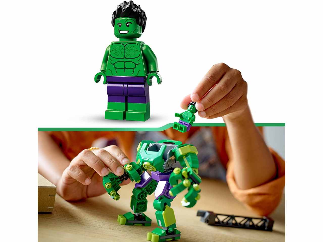 Lego Marvel Armatura Mech Hulk 76241