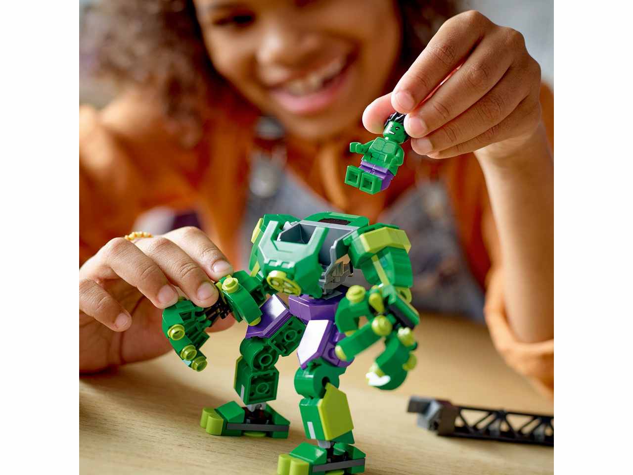 Lego Marvel Armatura Mech Hulk 76241