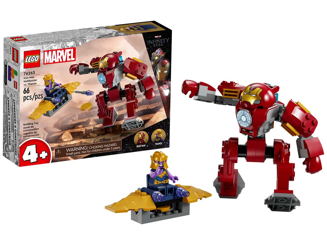 Lego Marvel Iron Man Hulkbuster vs Thanos 76263